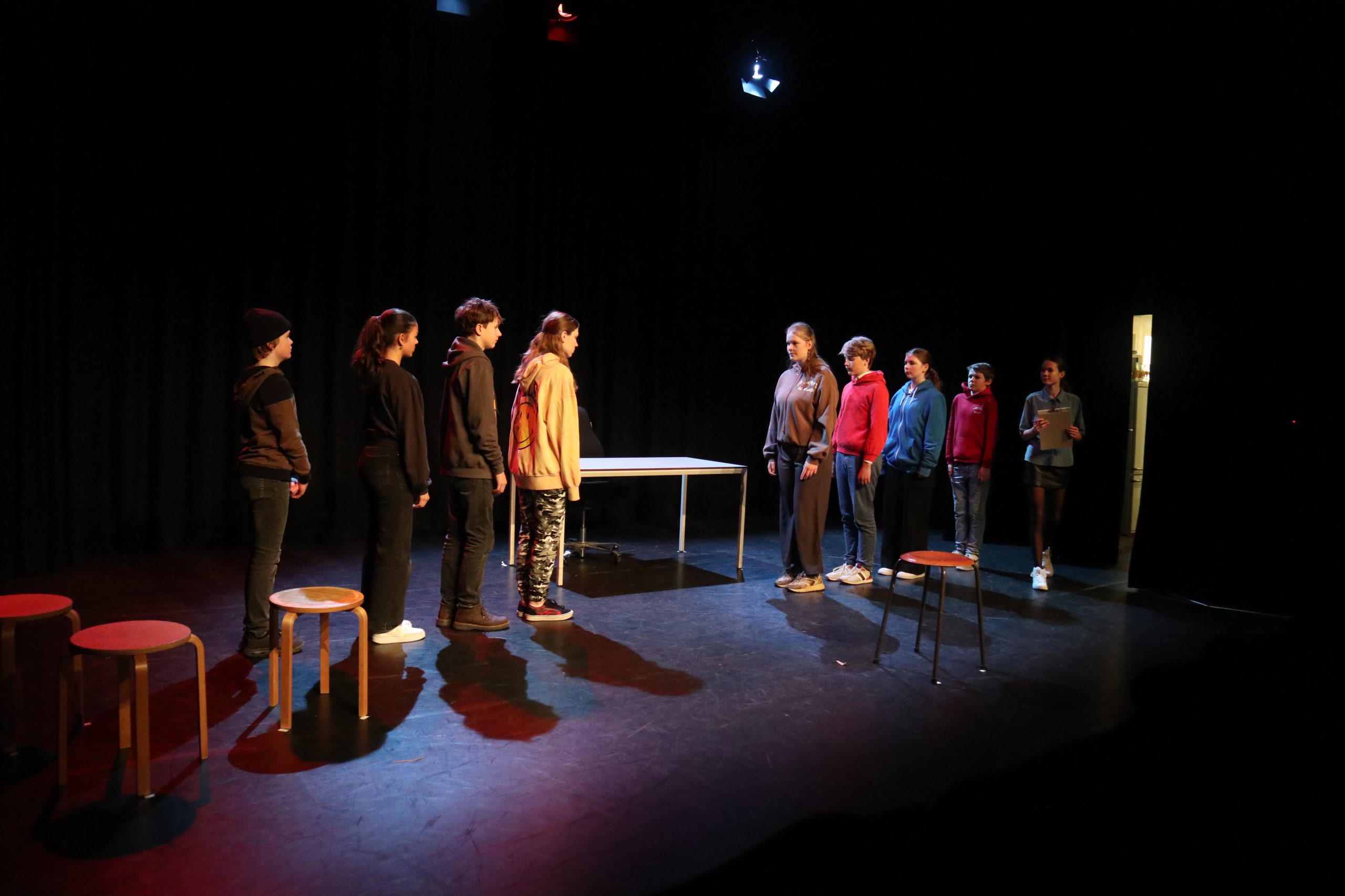 Voorstellingen Theaterschool juni